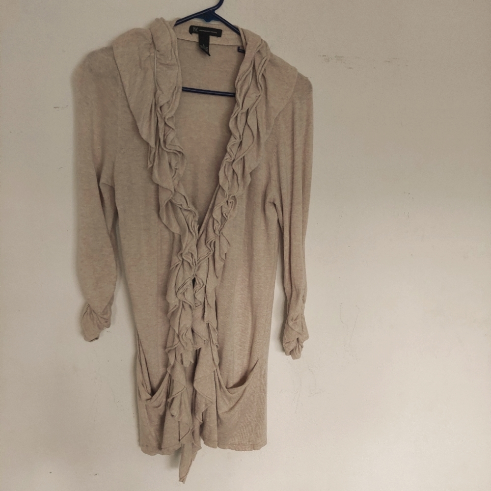 Cream cardigan size L INC International Concepts